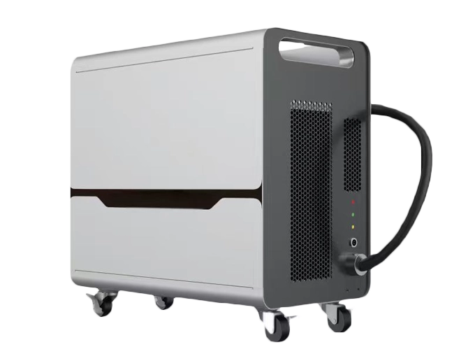 Macchina portatile per saldare laser a fibra