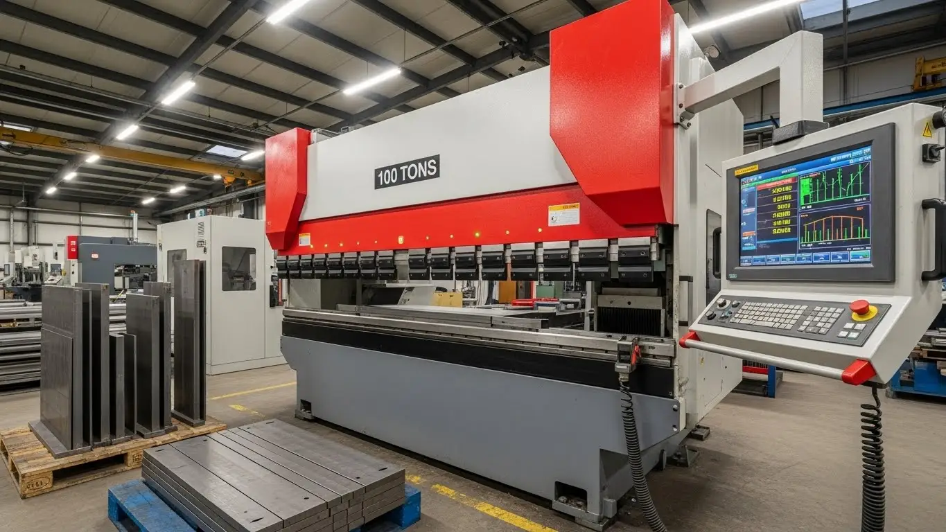 Freno a pressione CNC 100 tono