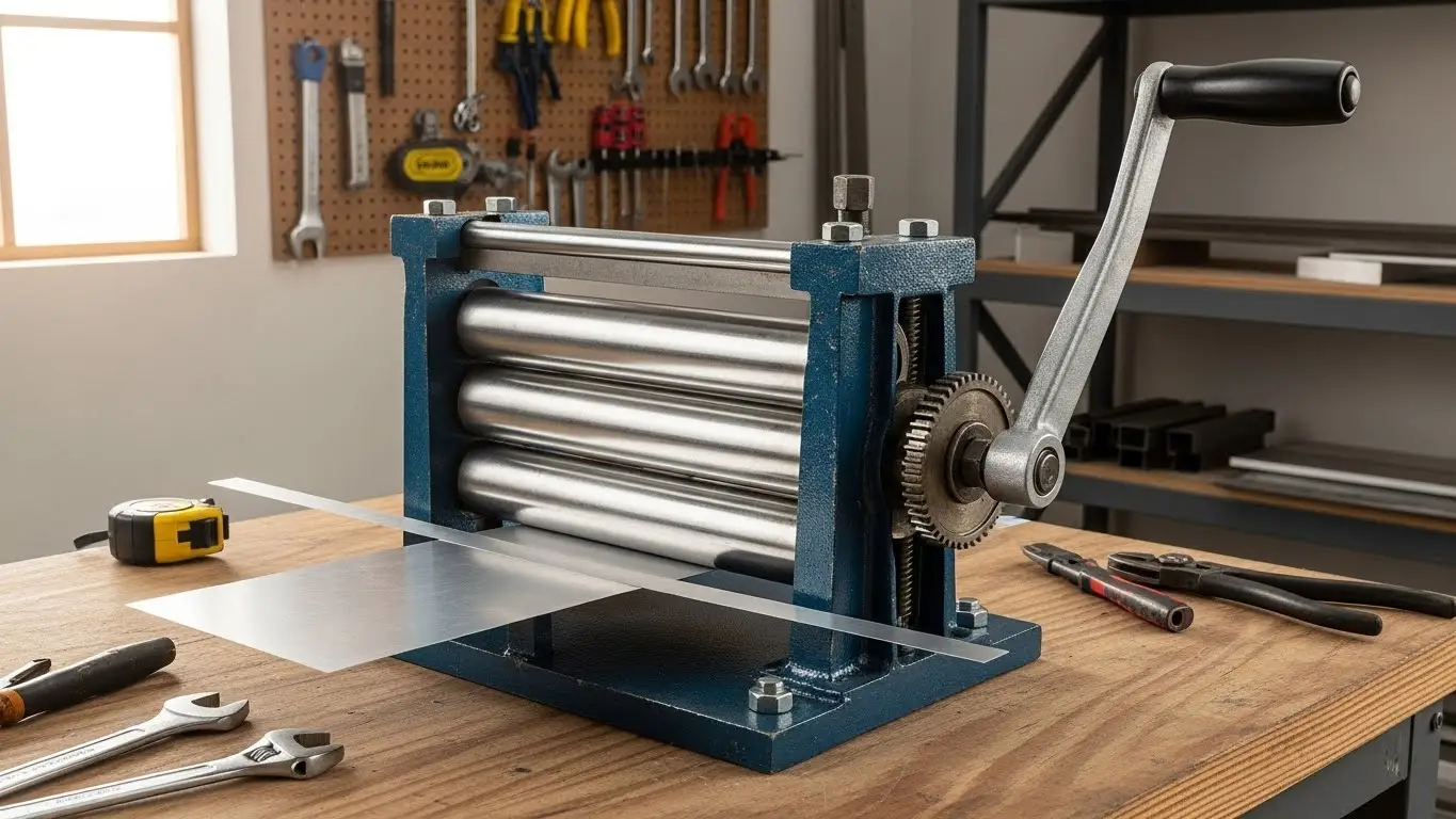 Rullo a piastre metalliche economico per piccole officine