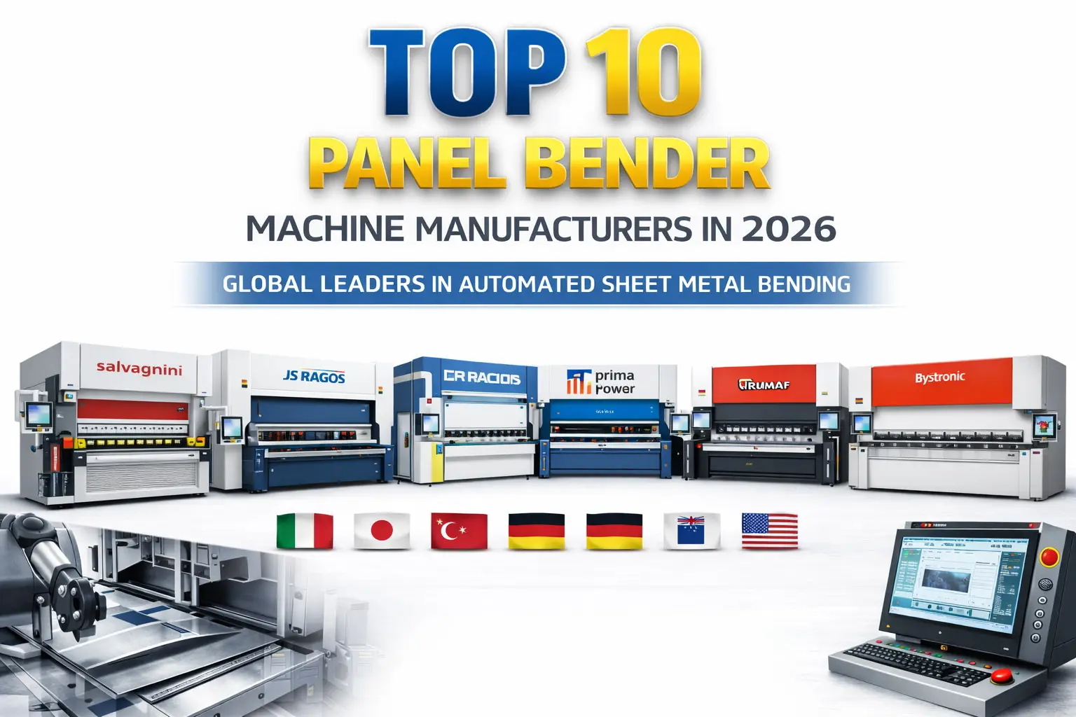 In alto 10 Produttori di macchine per piegatura di pannelli in 2026