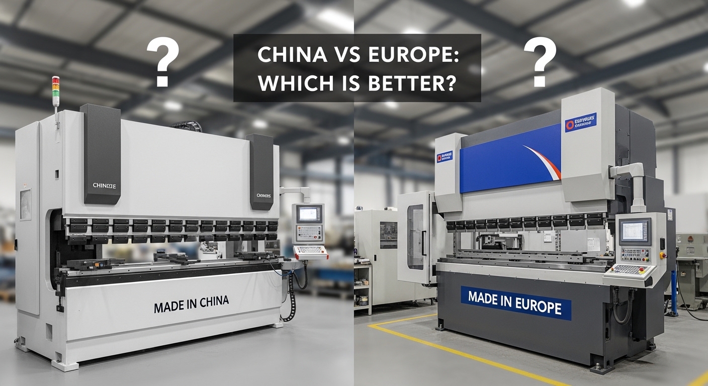 Fornitore di freni a pressione CNC Cina vs Europa, quale è il migliore