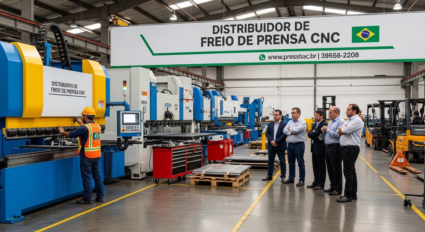 Distributore di freni a pressione CNC in Brasile