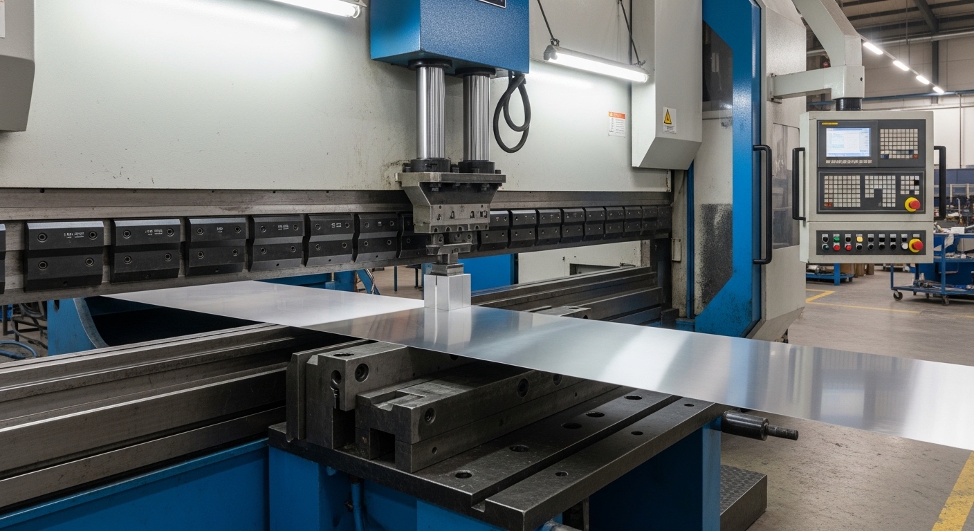 Freno a pressione CNC per lamiere di alluminio