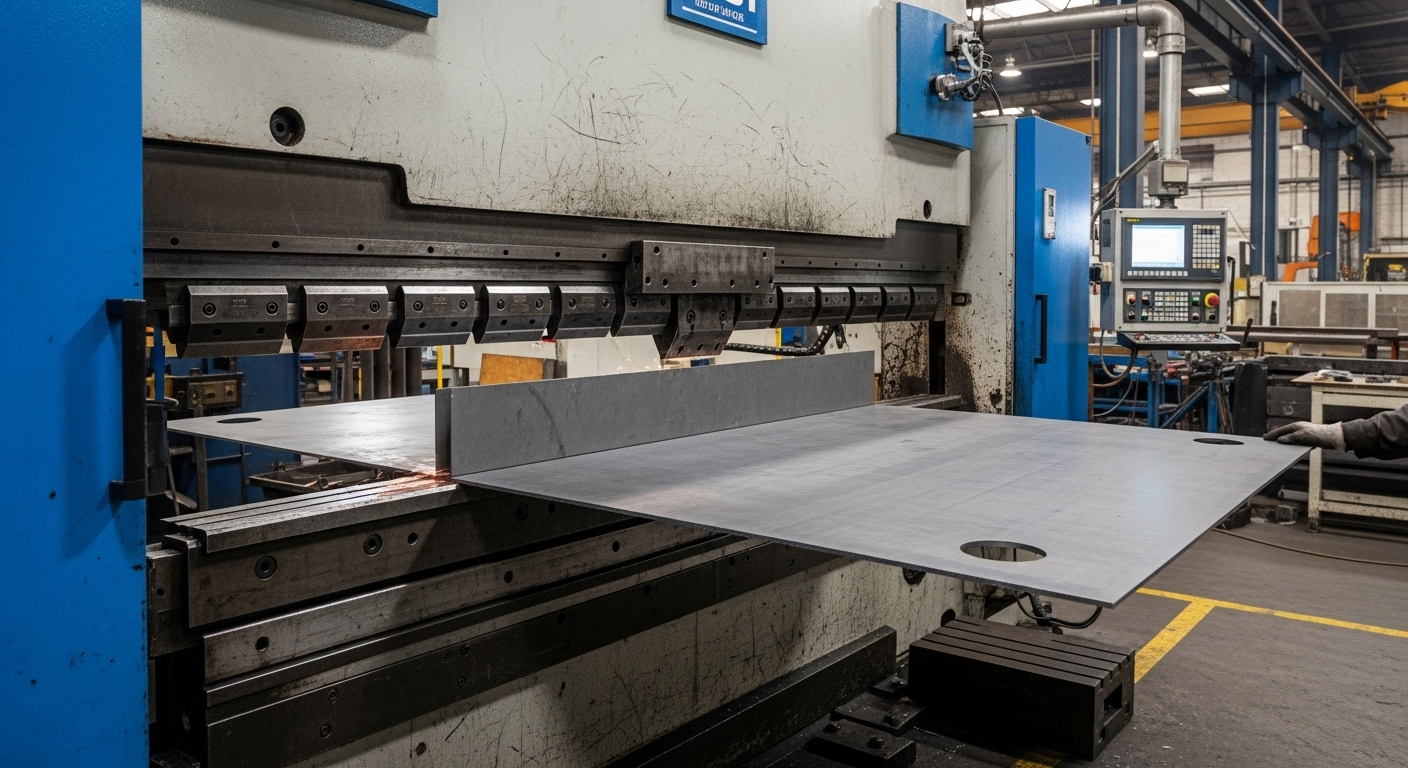 Freno a pressione CNC per piastra termica