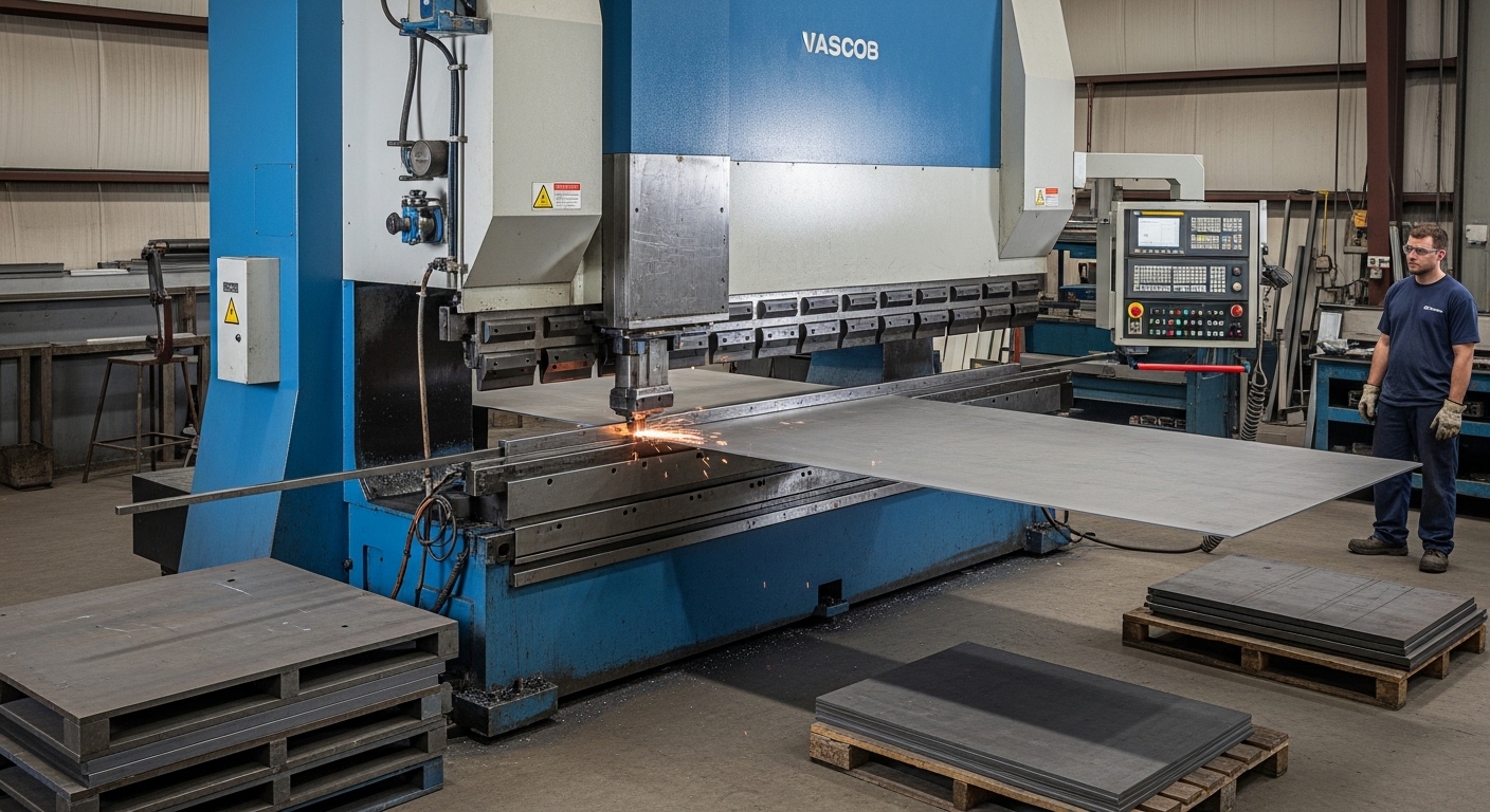 Freno a pressa CNC per lamiere d'acciaio