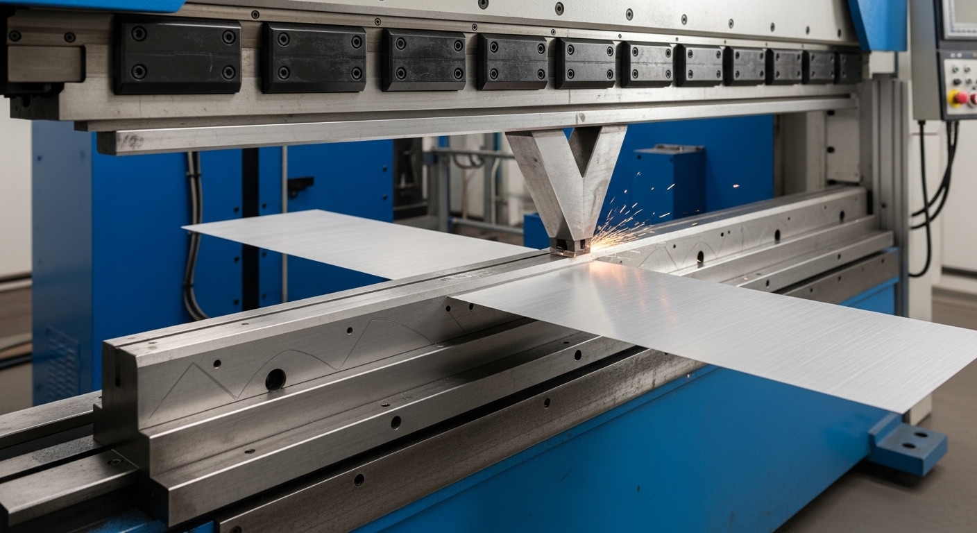 Freno a pressa per la fabbricazione in acciaio inox