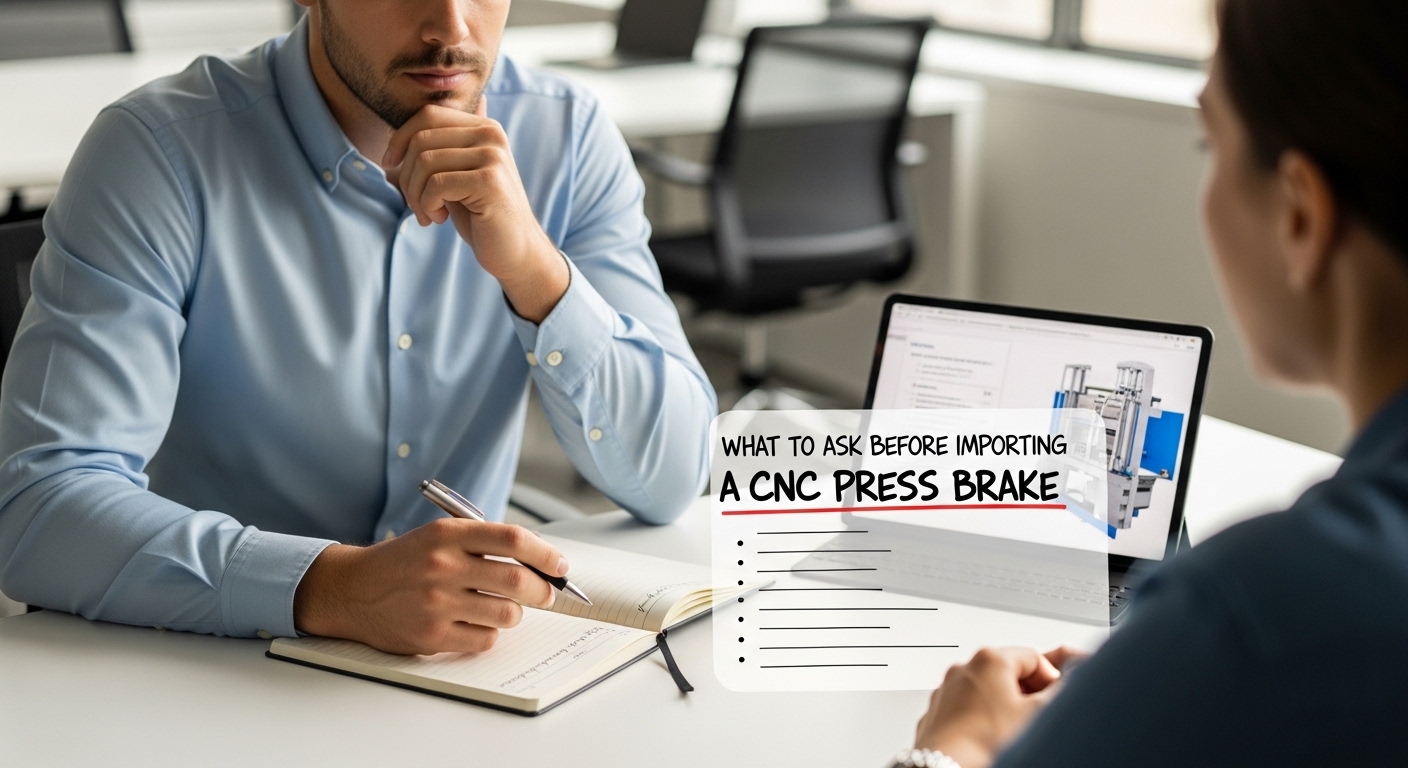 Cosa chiedere prima di importare un freno a pressione CNC