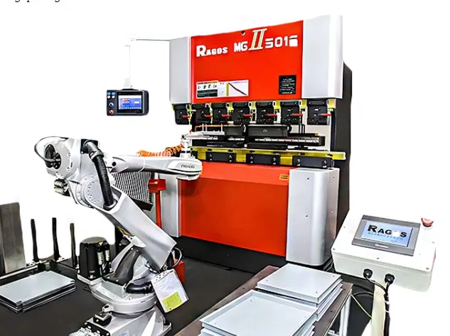 Robot piegatore freni a pressione