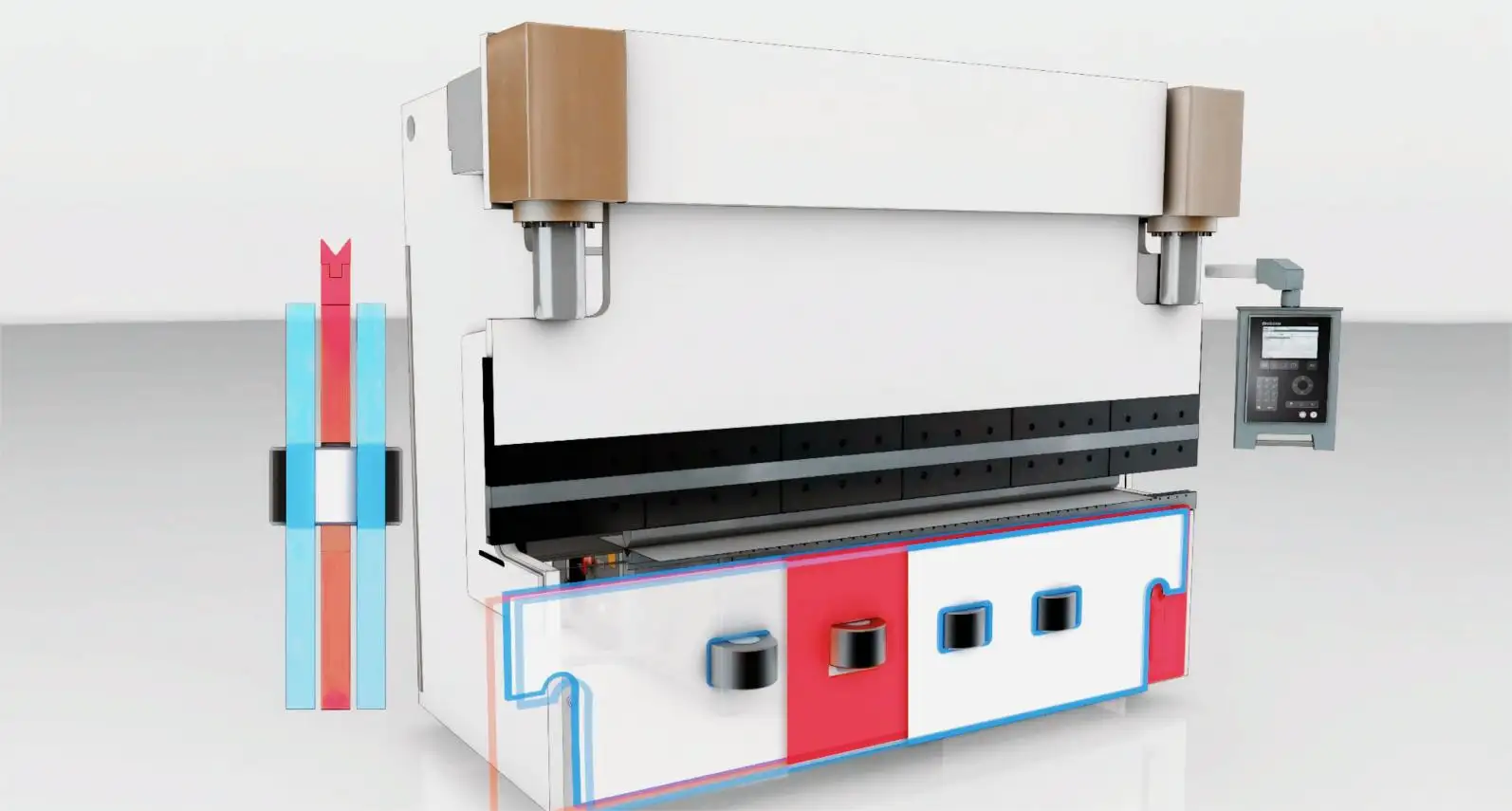 Freno a pressa CNC da 4000mm