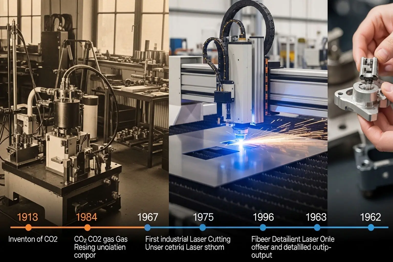 Storia del taglio laser: Dalla teoria scientifica alla precisione industriale