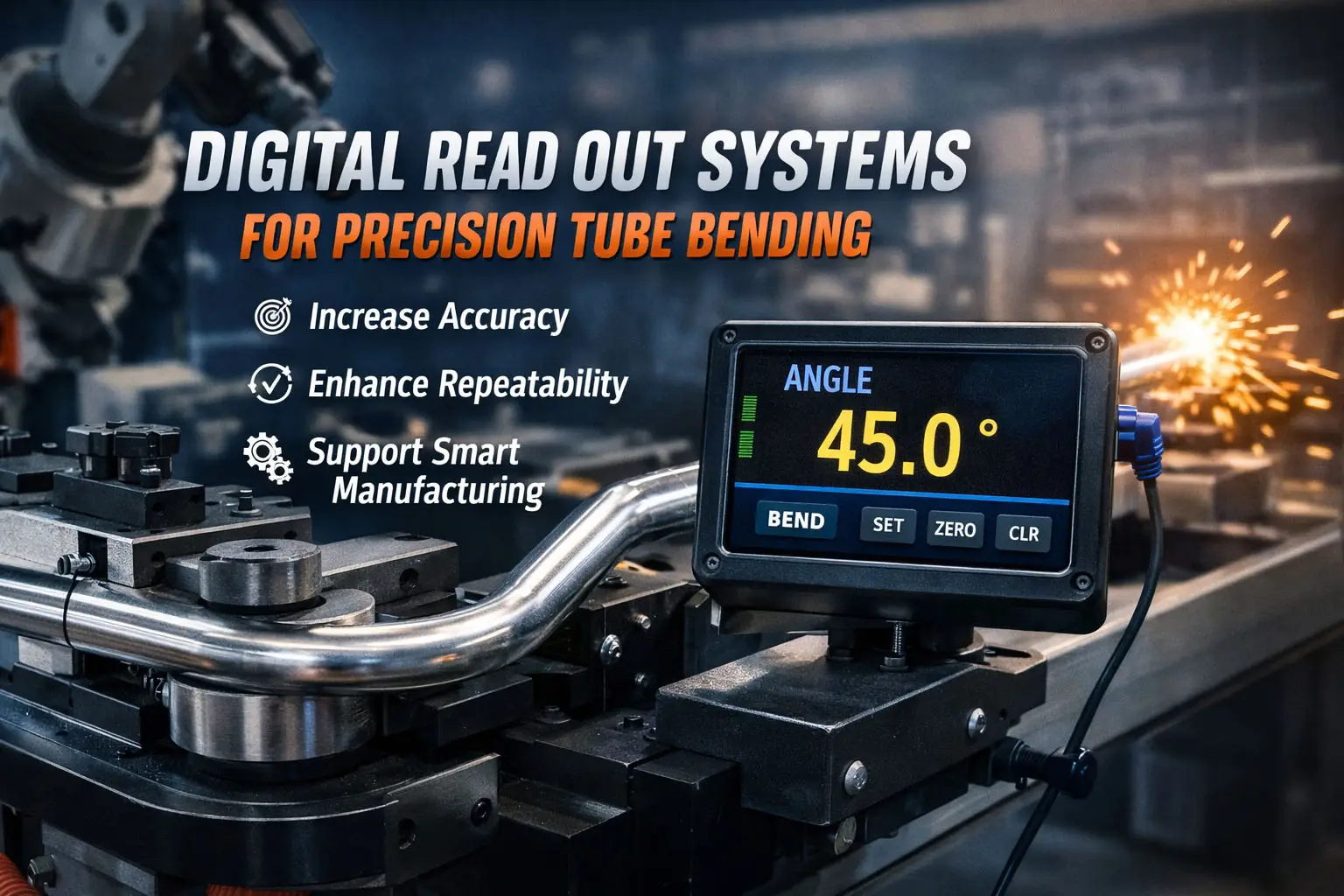 Digital Read Out Systems in Tube Bending and Notching: Precision Manufacturing for Global Fabricators